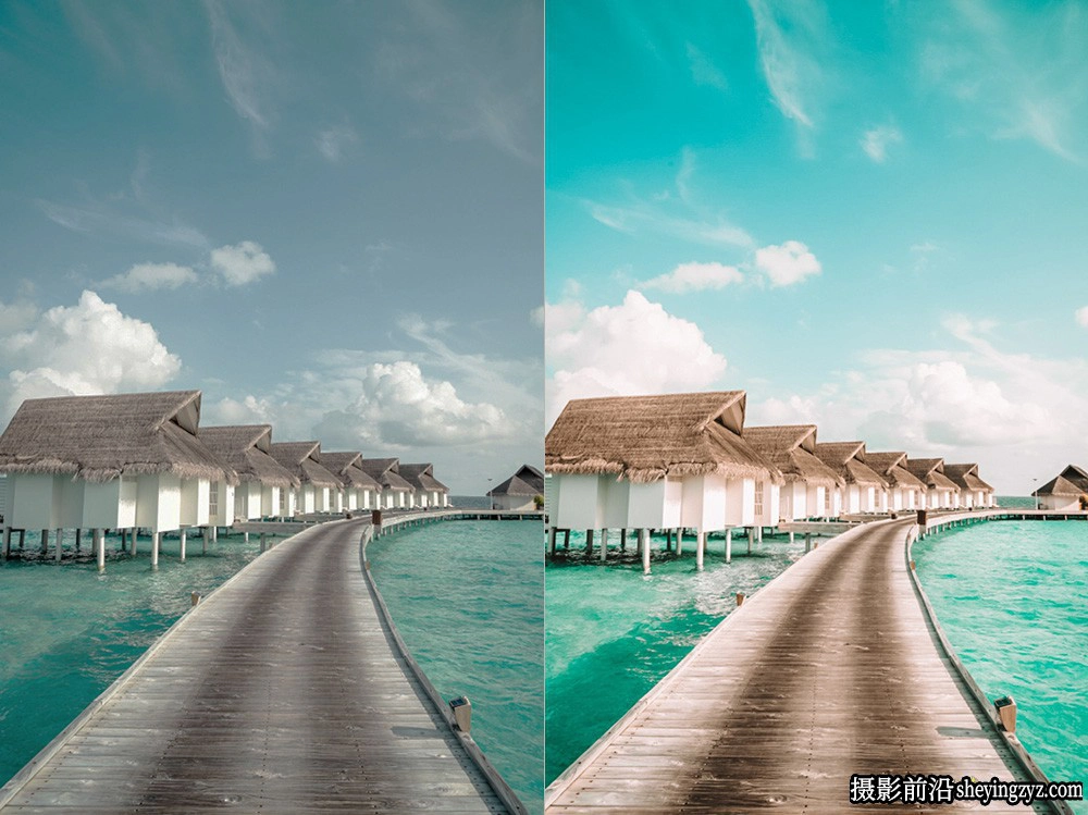淡绿色风格旅拍风光人像LR预设ACR预设 OnPresets- AVOCADO Presets