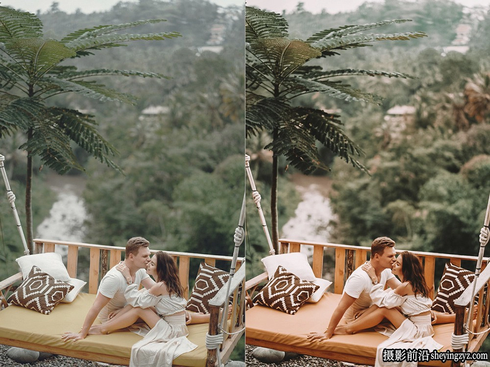 淡绿色风格旅拍风光人像LR预设ACR预设 OnPresets- AVOCADO Presets