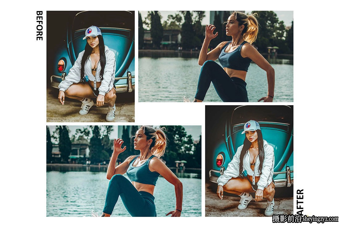 健身博主运动人像调色Lightroom预设 Shape Lightroom Presets