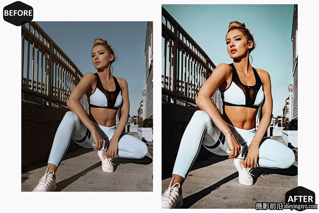 健身博主运动人像调色Lightroom预设 Shape Lightroom Presets