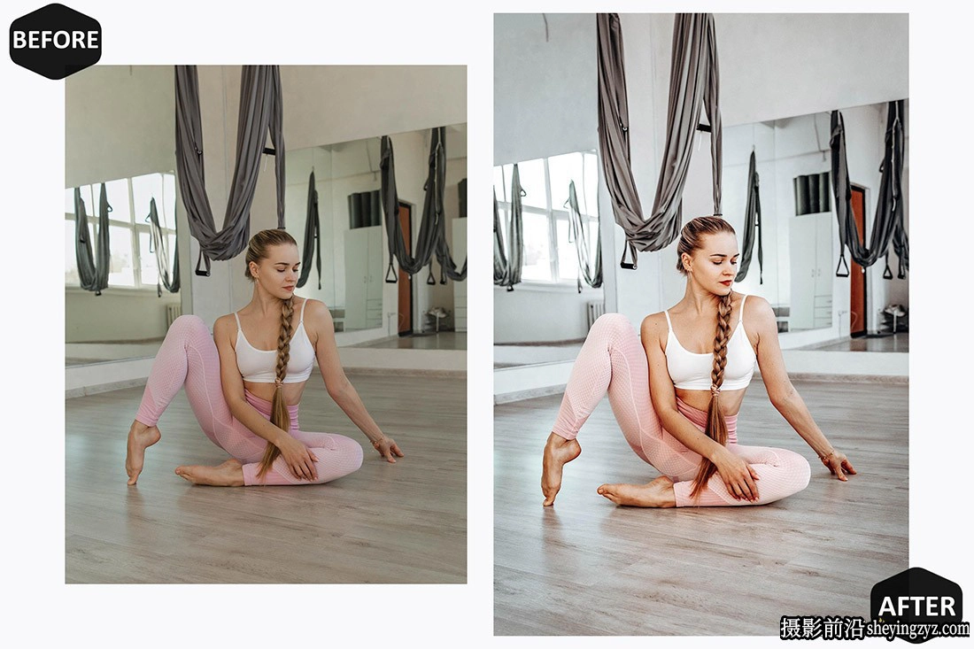 健身博主运动人像调色Lightroom预设 Shape Lightroom Presets