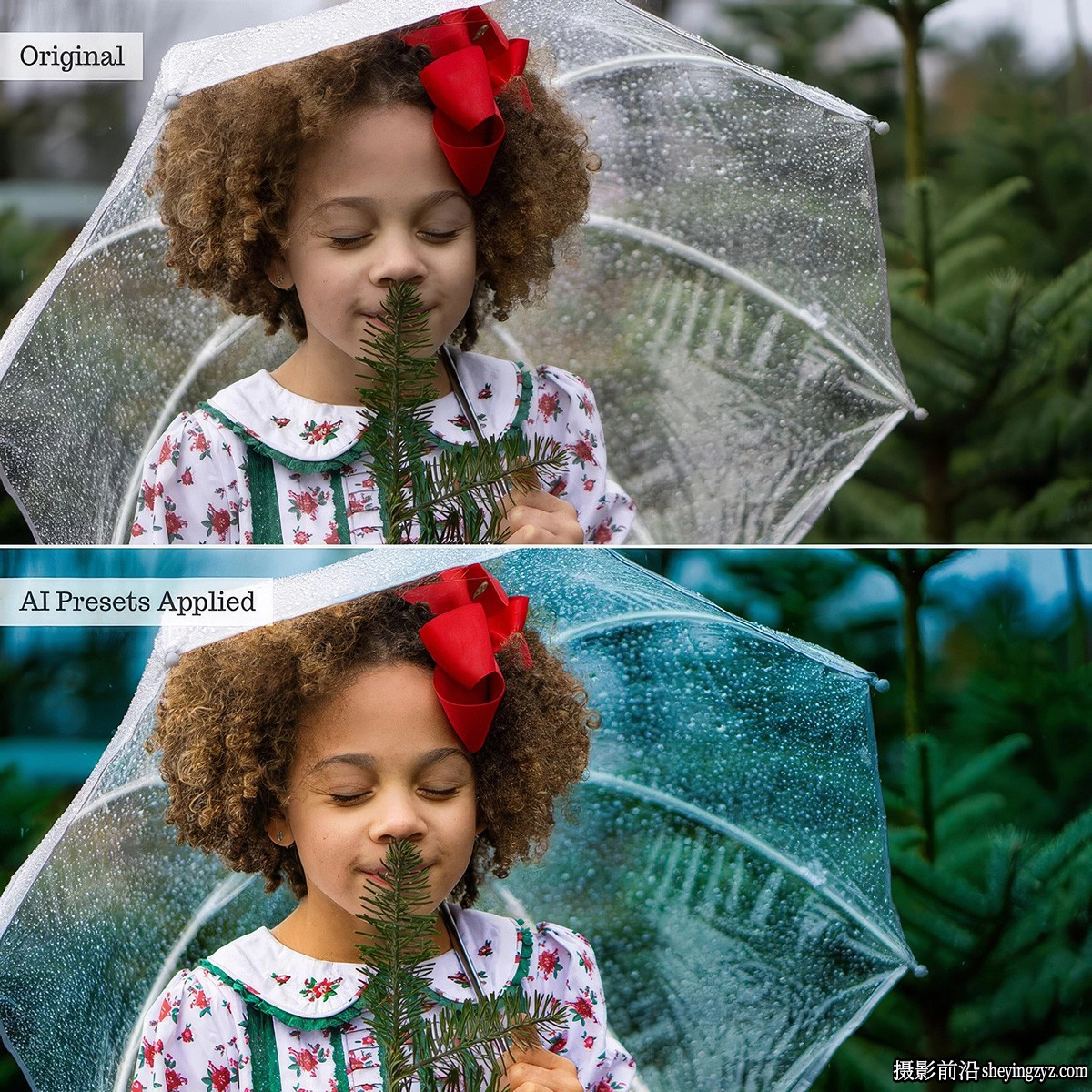 TheLuxeLens AI人工智能自适应肖像修饰LR预设Luxe Portrait AI  Presets