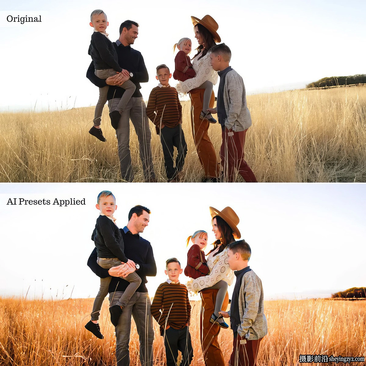 TheLuxeLens AI人工智能自适应肖像修饰LR预设Luxe Portrait AI  Presets