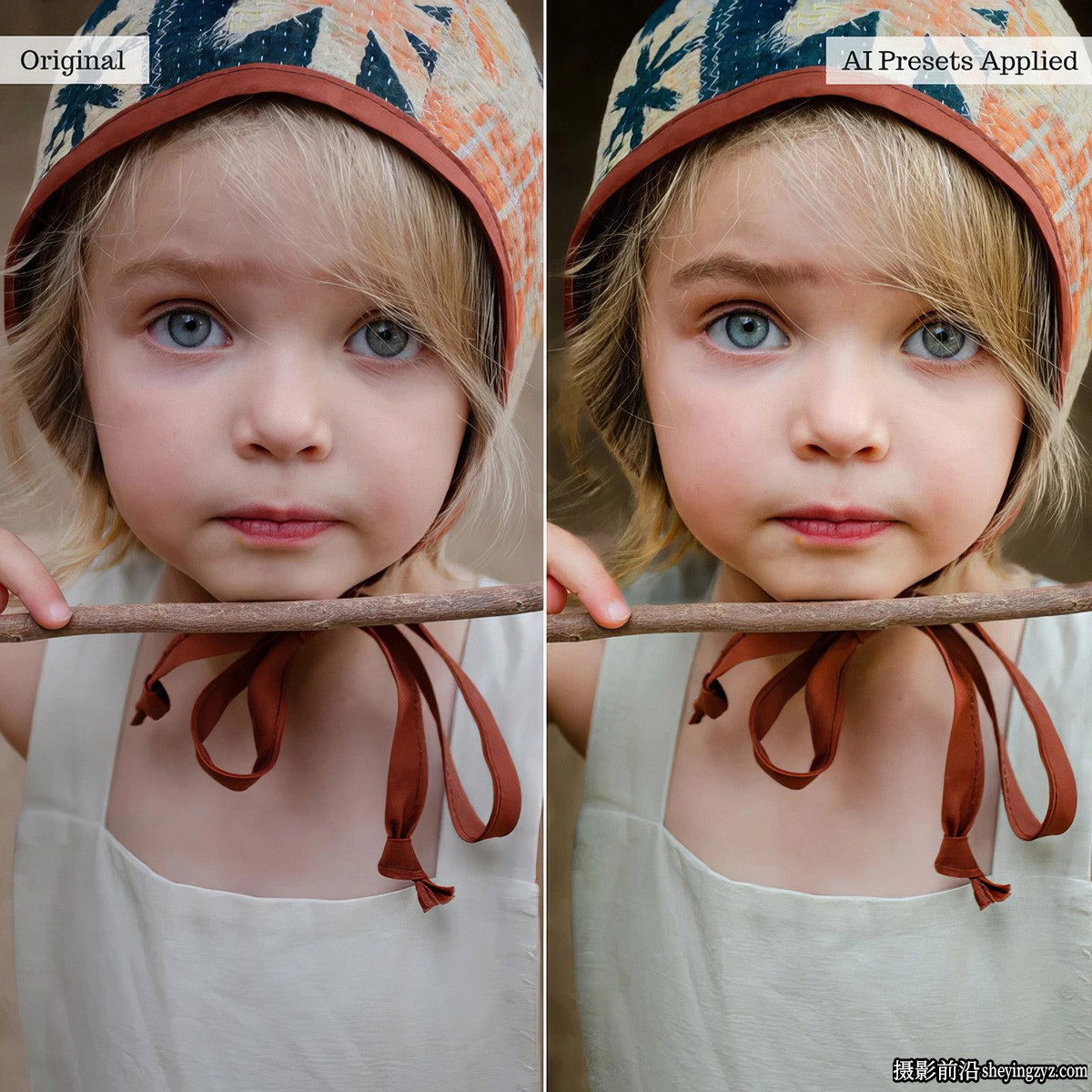 TheLuxeLens AI人工智能自适应肖像修饰LR预设Luxe Portrait AI  Presets