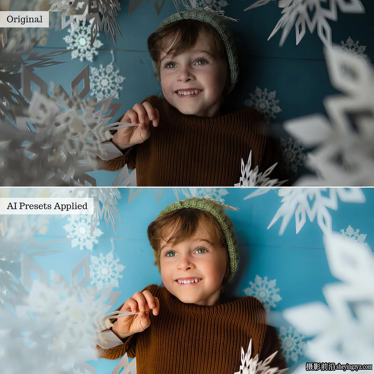 TheLuxeLens AI人工智能自适应肖像修饰LR预设Luxe Portrait AI  Presets