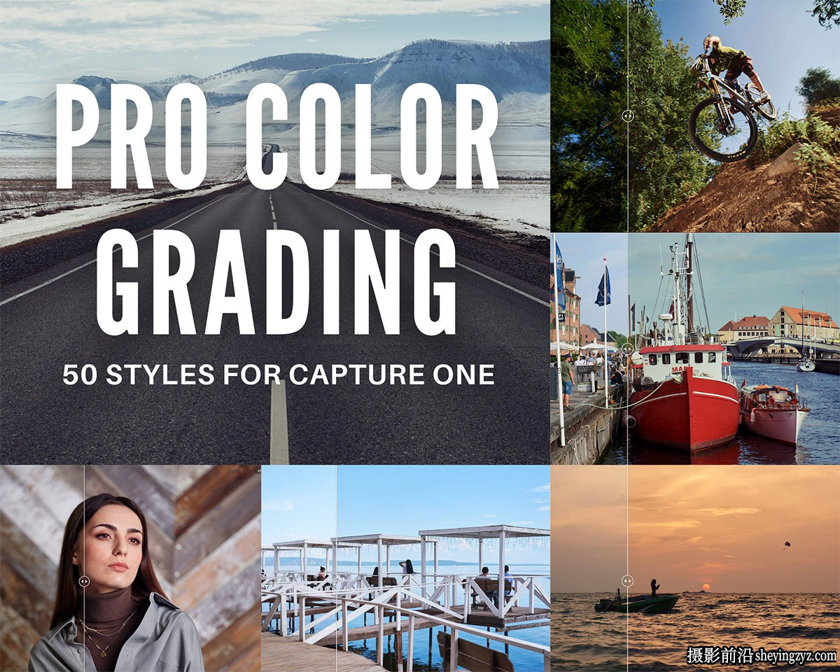 专业颜色评级Capture One预设 Alex on Raw - Pro Color Grading Styles