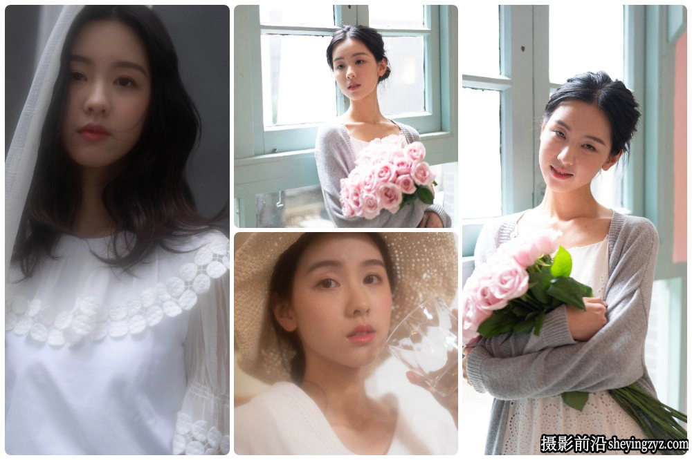唯美柔焦美女人像RAW原图人像修图练习raw素材228张