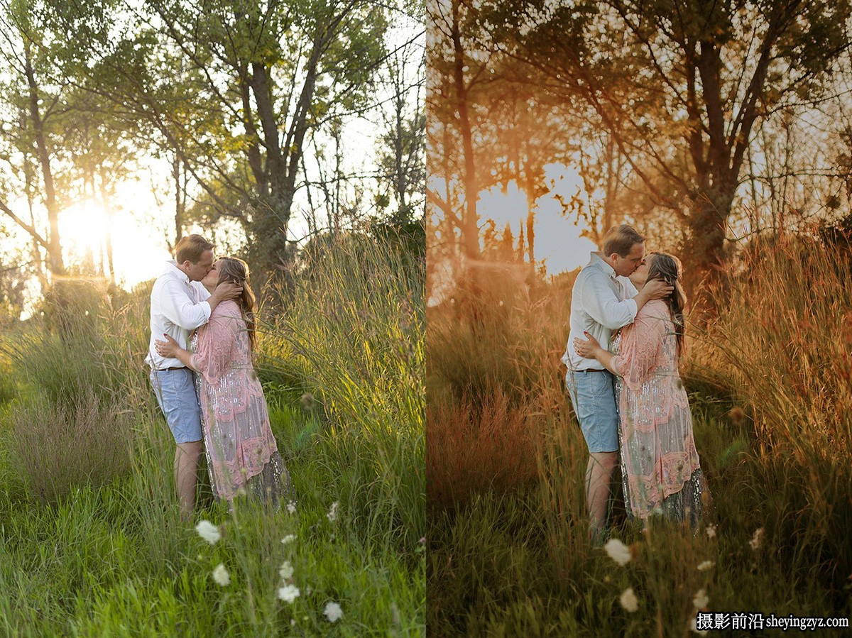 AI自适应柔和电影胶片LR预设Lemon And Lace Presets-AI Lemon Twist