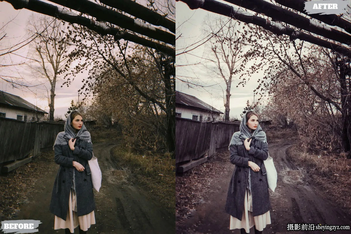 户外胶片人像Lightroom预设ACR预设 Potrait Lightroom Presets