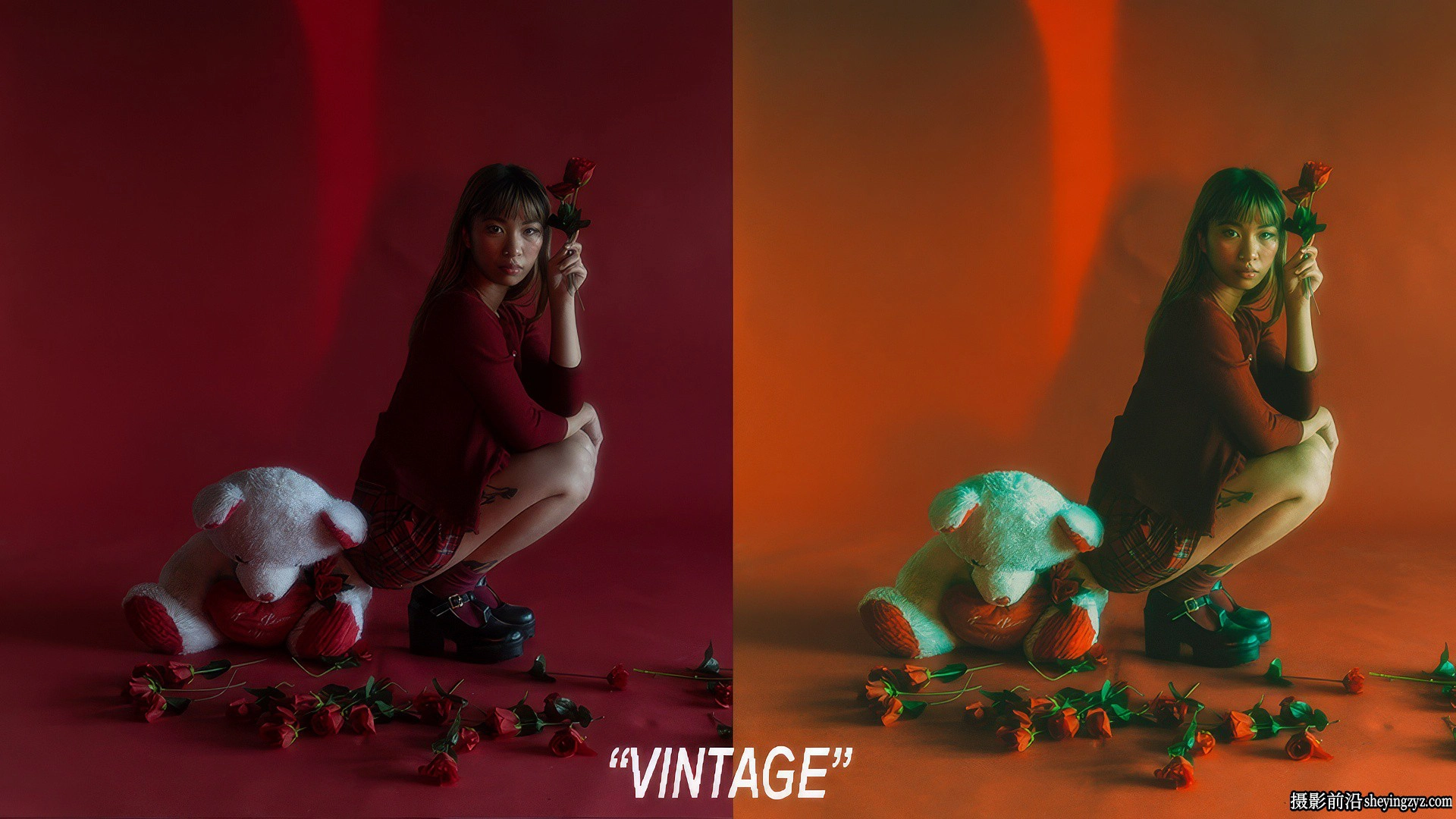 柔焦情绪电影人像LR预设 Moody Dark Room - Moody Film Preset