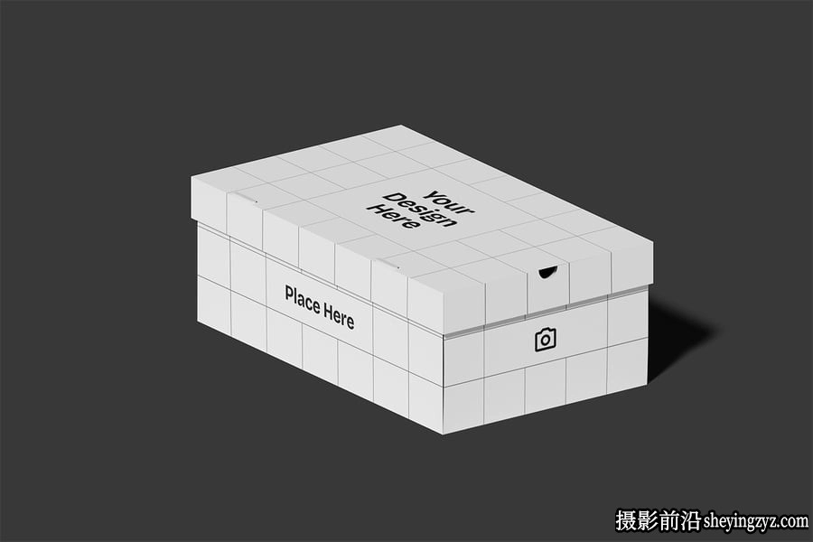 鞋盒包装样机,产品样机,鞋盒样机