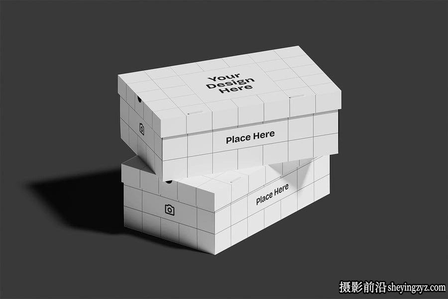 鞋盒包装样机,产品样机,鞋盒样机