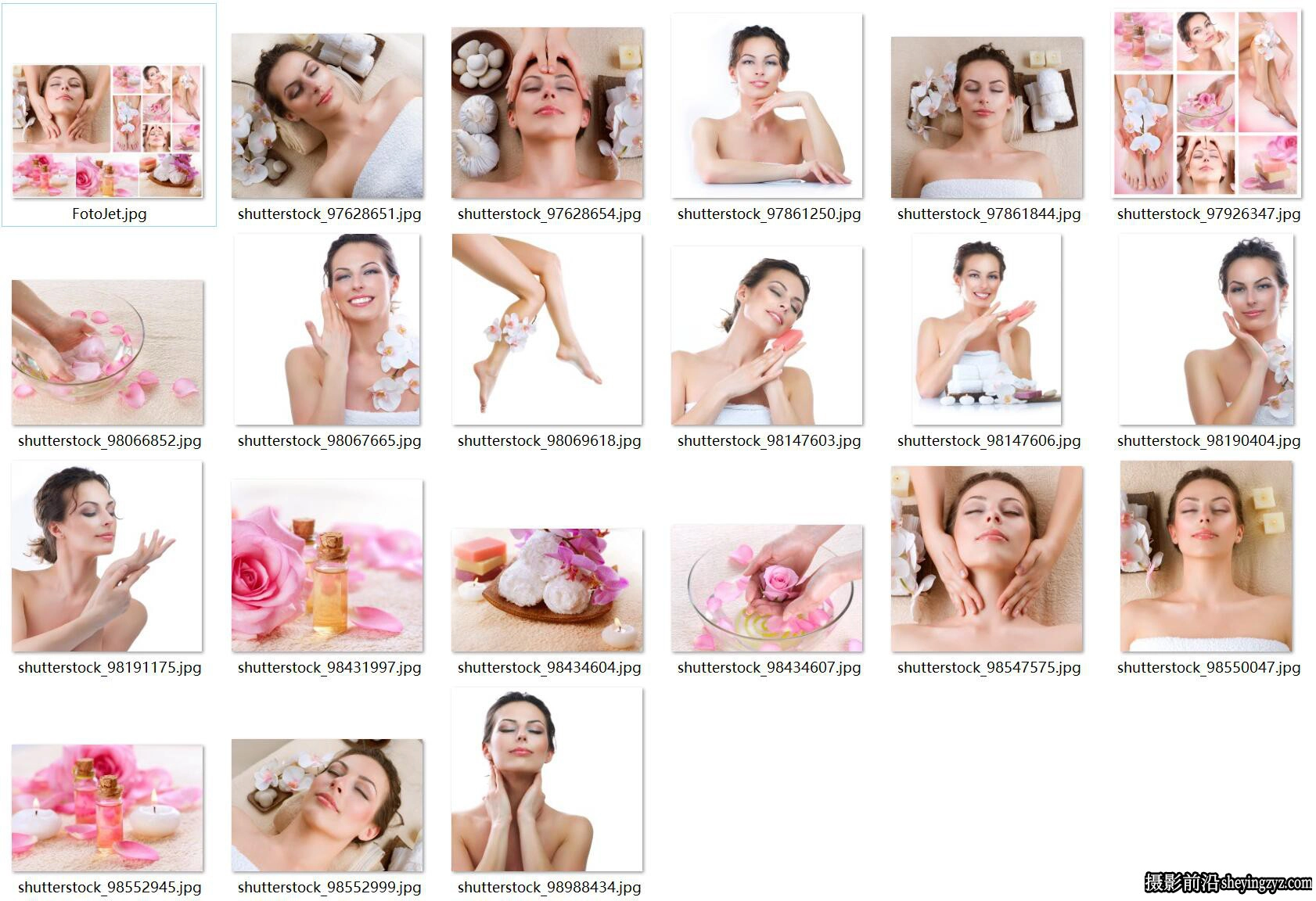 水疗Spa和女性美女高清图片20张