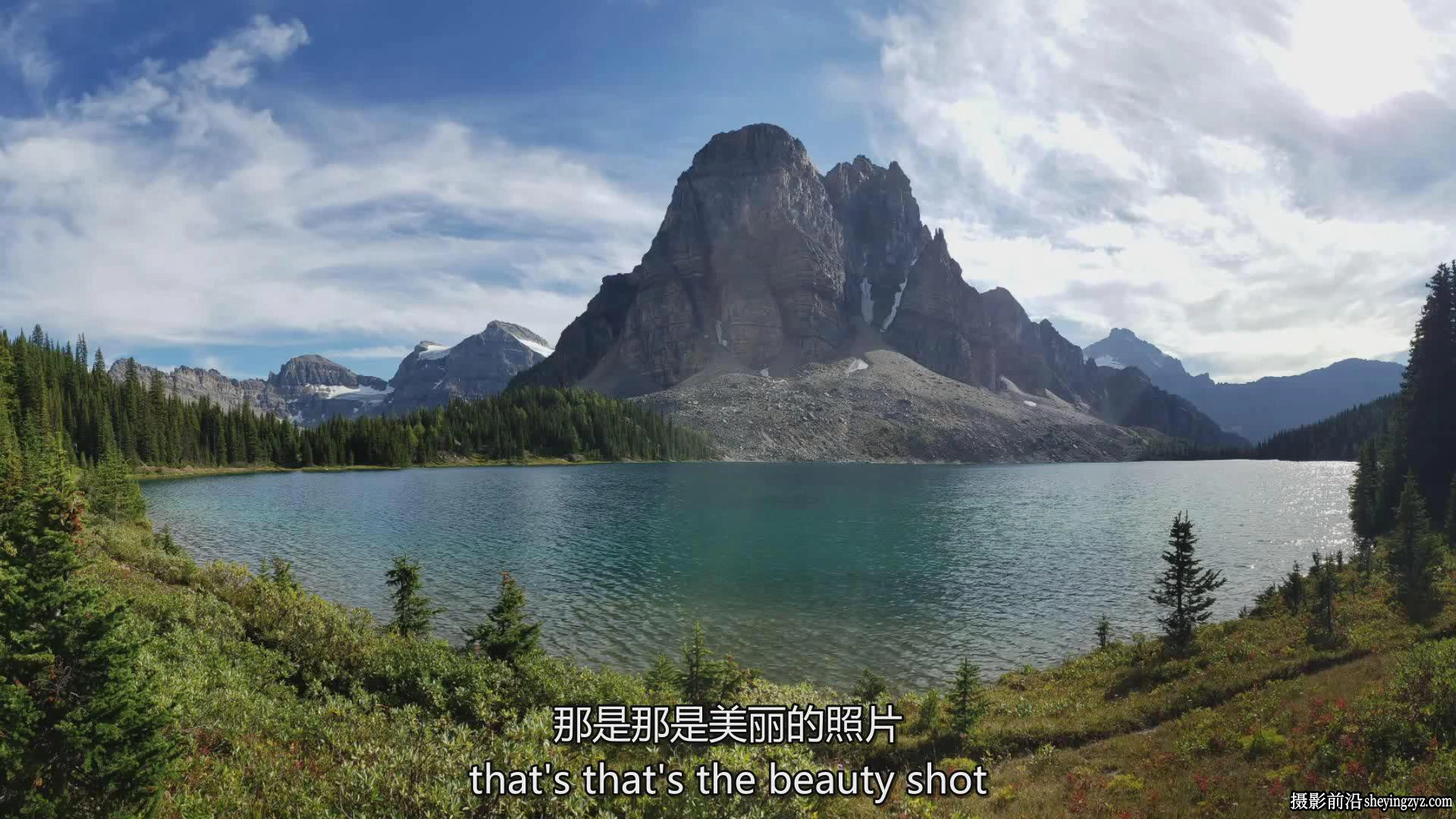 风光摄影师Tim Shields在风光摄影中完美构图的秘密教程-中英字幕