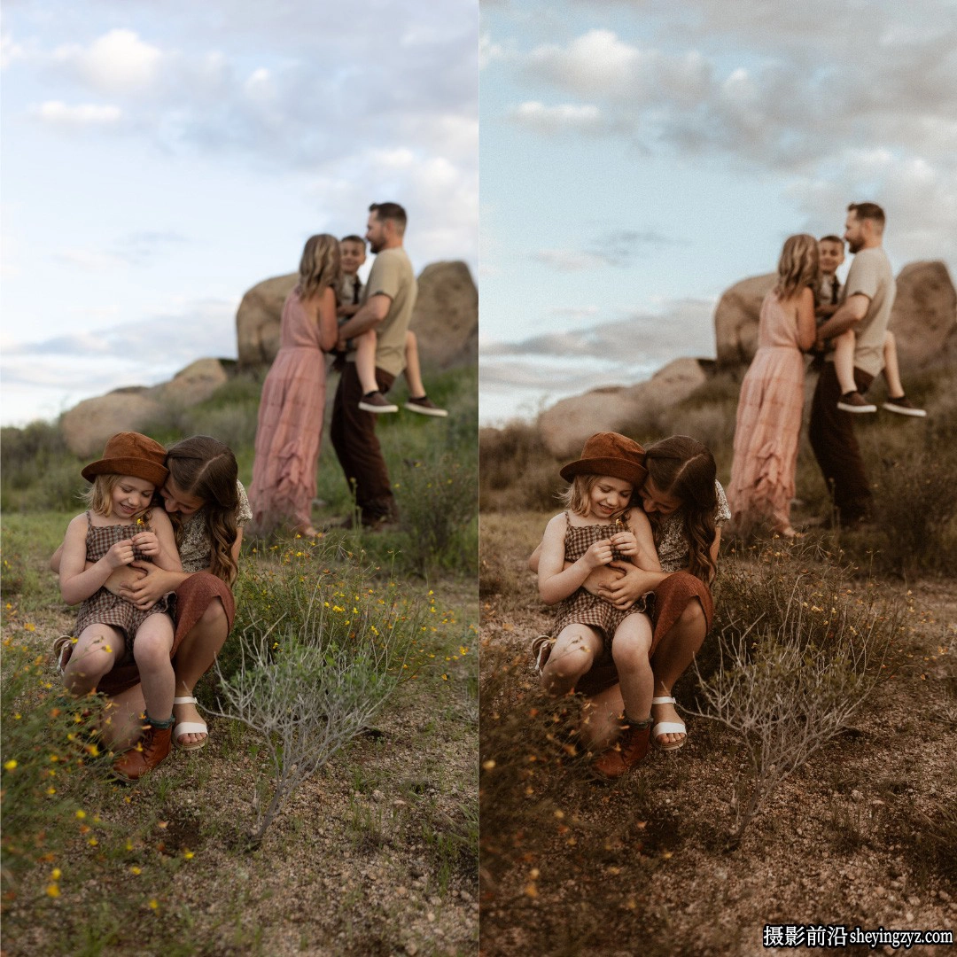 温暖家庭人像Lightroom预设 Locke Photography-Wild Rebel Preset