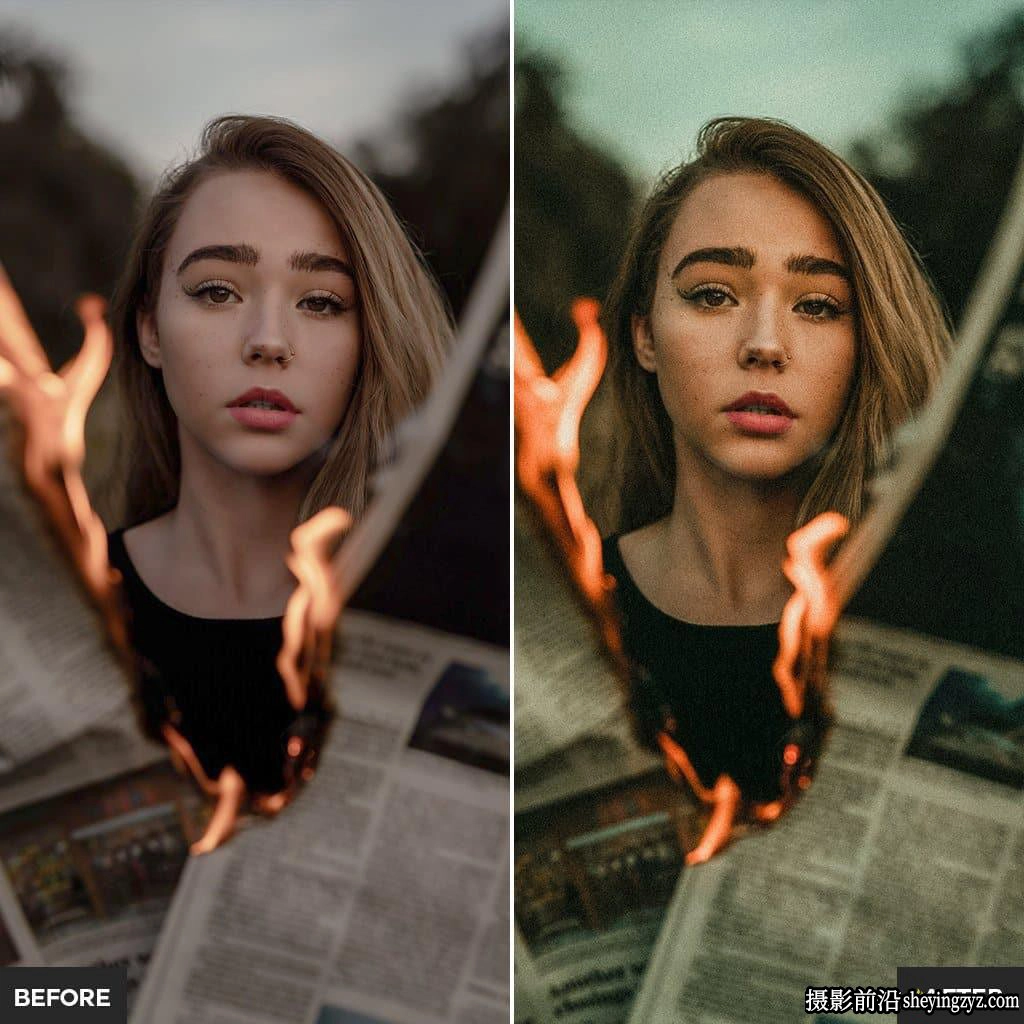 35MM电影胶片人像LR预设 Presetsh-35mm film Lightroom Presets