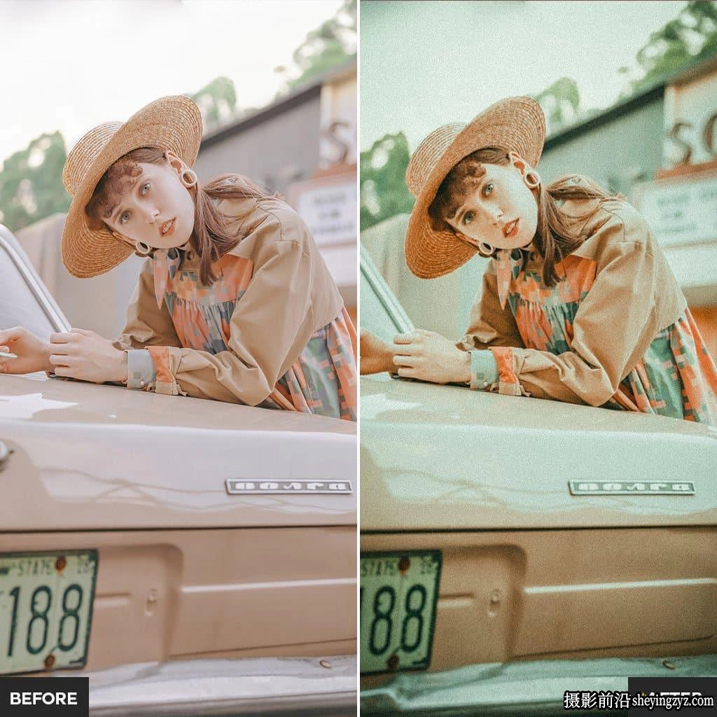 35MM电影胶片人像LR预设 Presetsh-35mm film Lightroom Presets