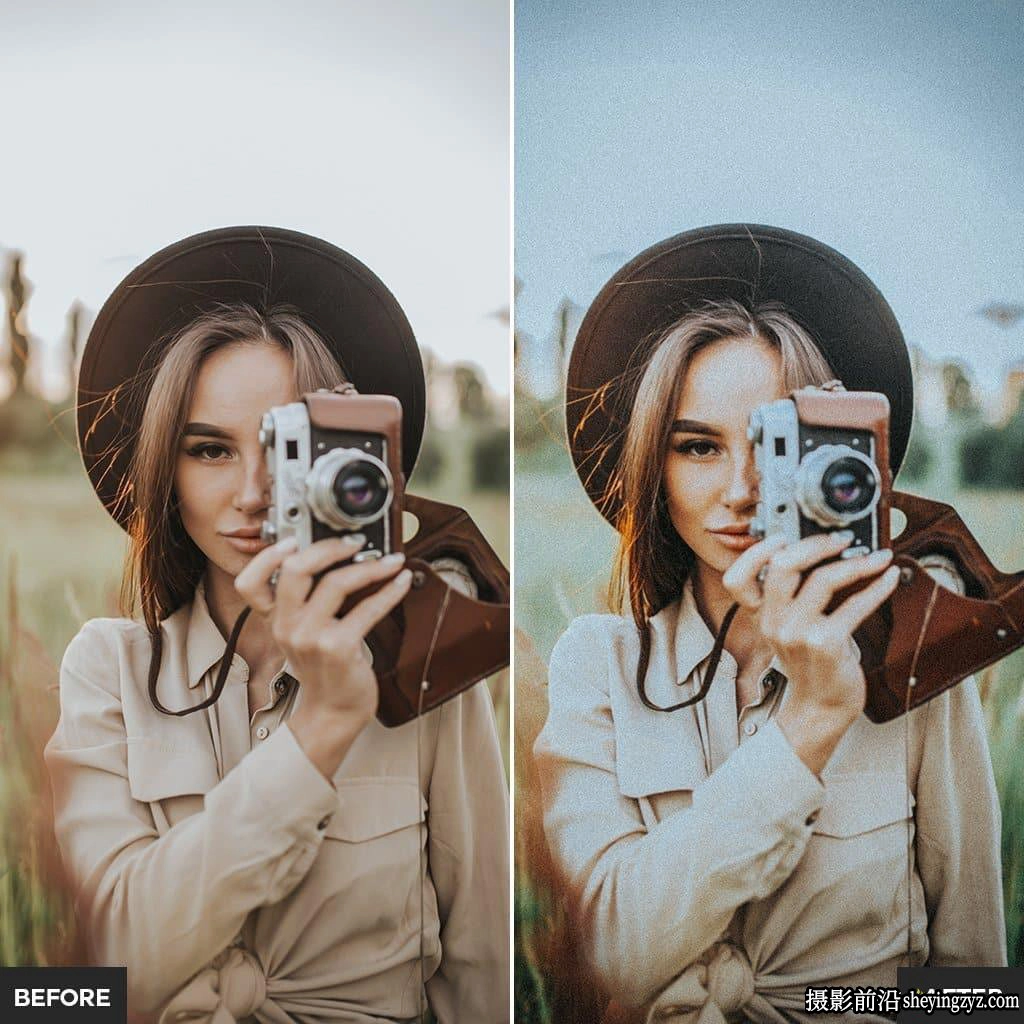 35MM电影胶片人像LR预设 Presetsh-35mm film Lightroom Presets