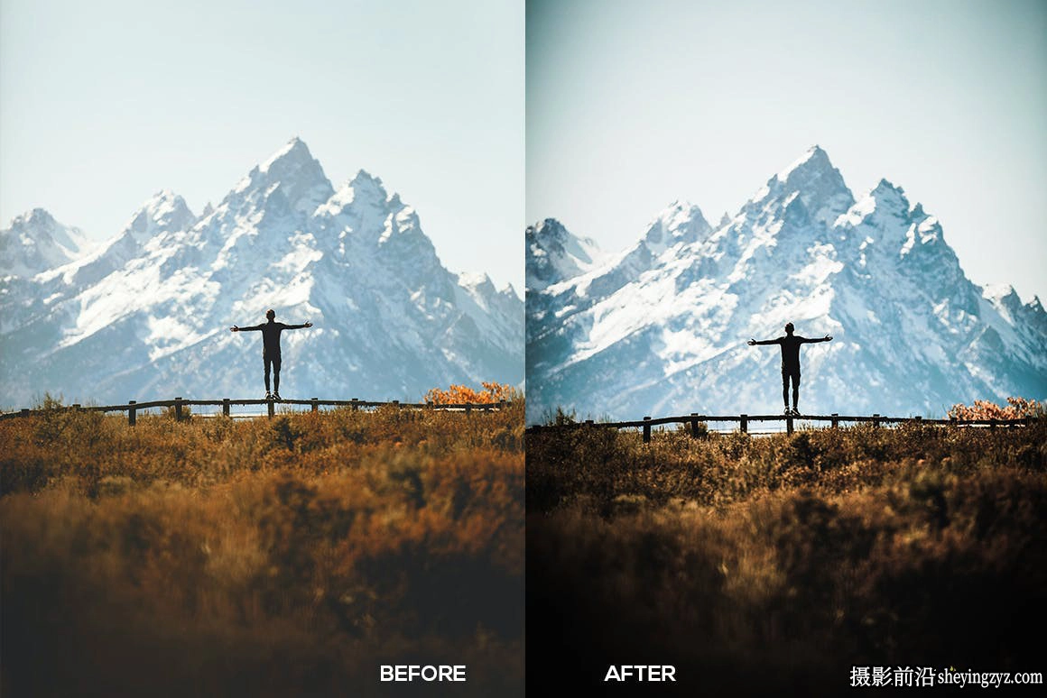 黑暗质感电影风光Lightroom预设Dark Moody Lightroom Presets