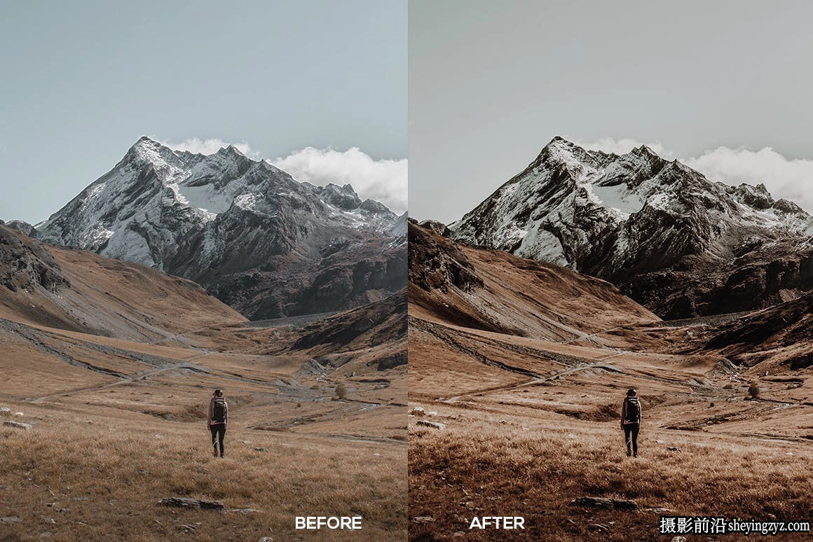 温暖旅拍电影风光人像Lightroom预设 Brown Tone Lightroom Presets
