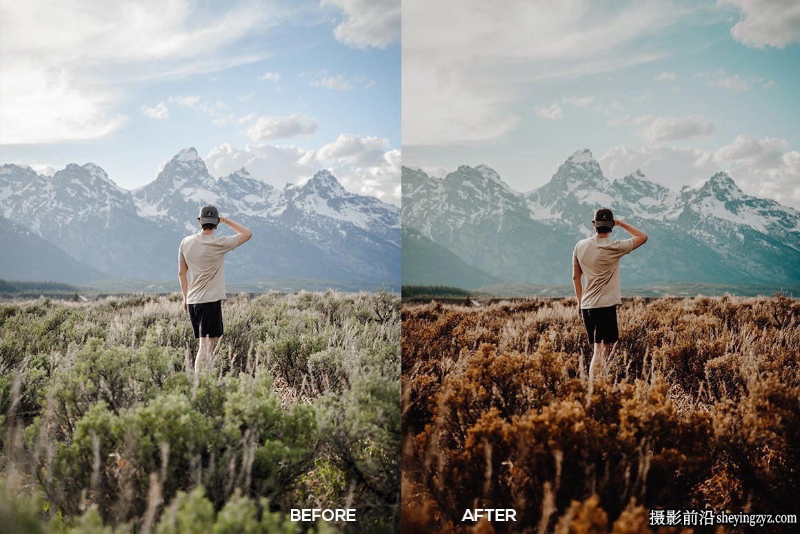 温暖旅拍电影风光人像Lightroom预设 Brown Tone Lightroom Presets