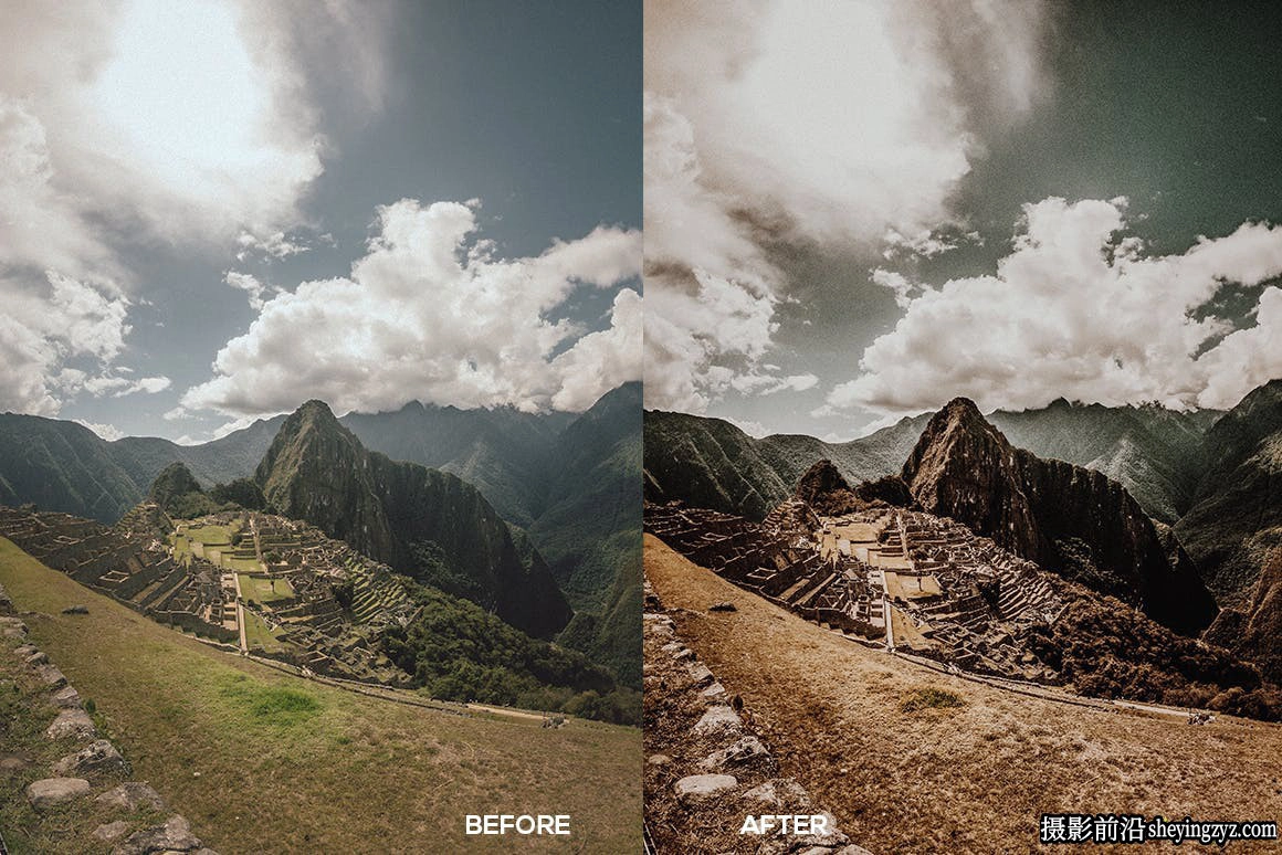 温暖旅拍电影风光人像Lightroom预设 Brown Tone Lightroom Presets