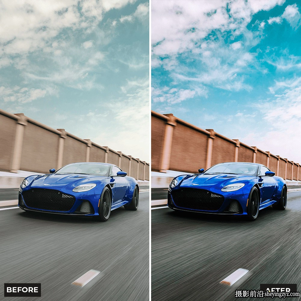 质感汽车摄影调色Lightroom预设 Presetsh Astro Lightroom Presets