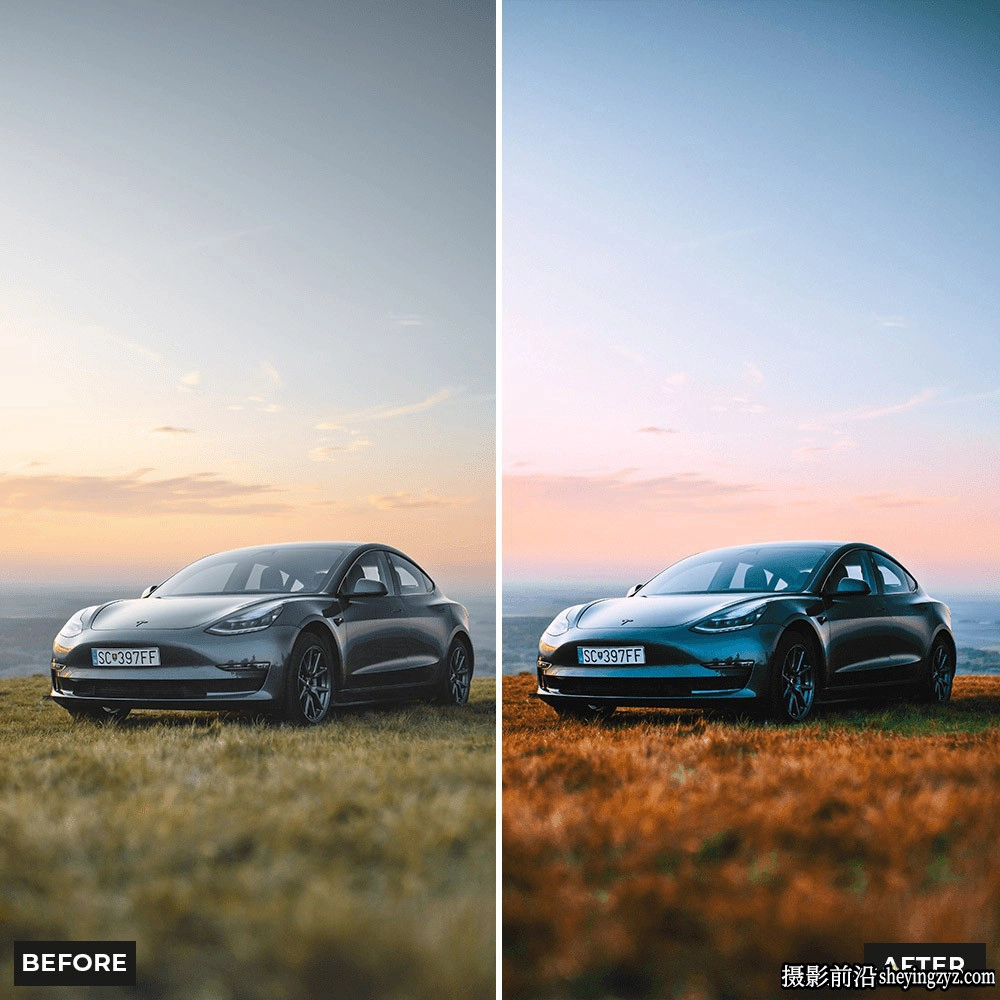 质感汽车摄影调色Lightroom预设 Presetsh Astro Lightroom Presets