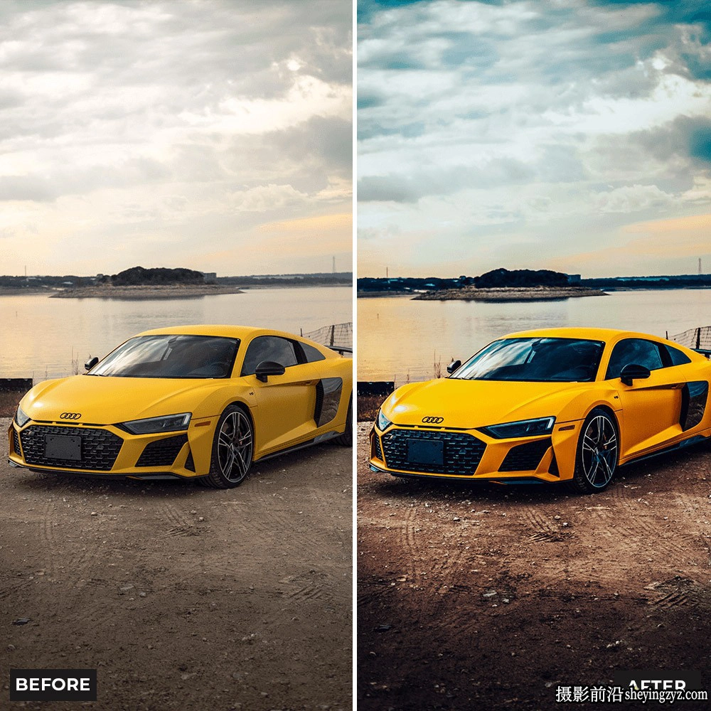质感汽车摄影调色Lightroom预设 Presetsh Astro Lightroom Presets