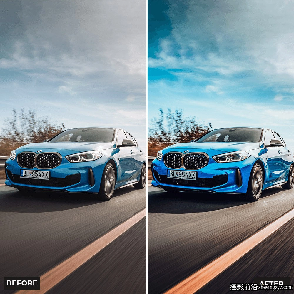 质感汽车摄影调色Lightroom预设 Presetsh Astro Lightroom Presets