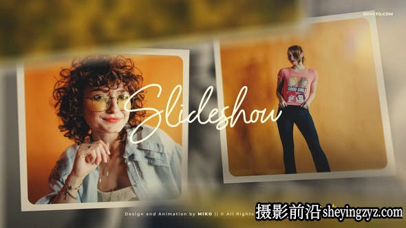 AE模板-照片相册展示片头模板 Photo Slideshow Gallery