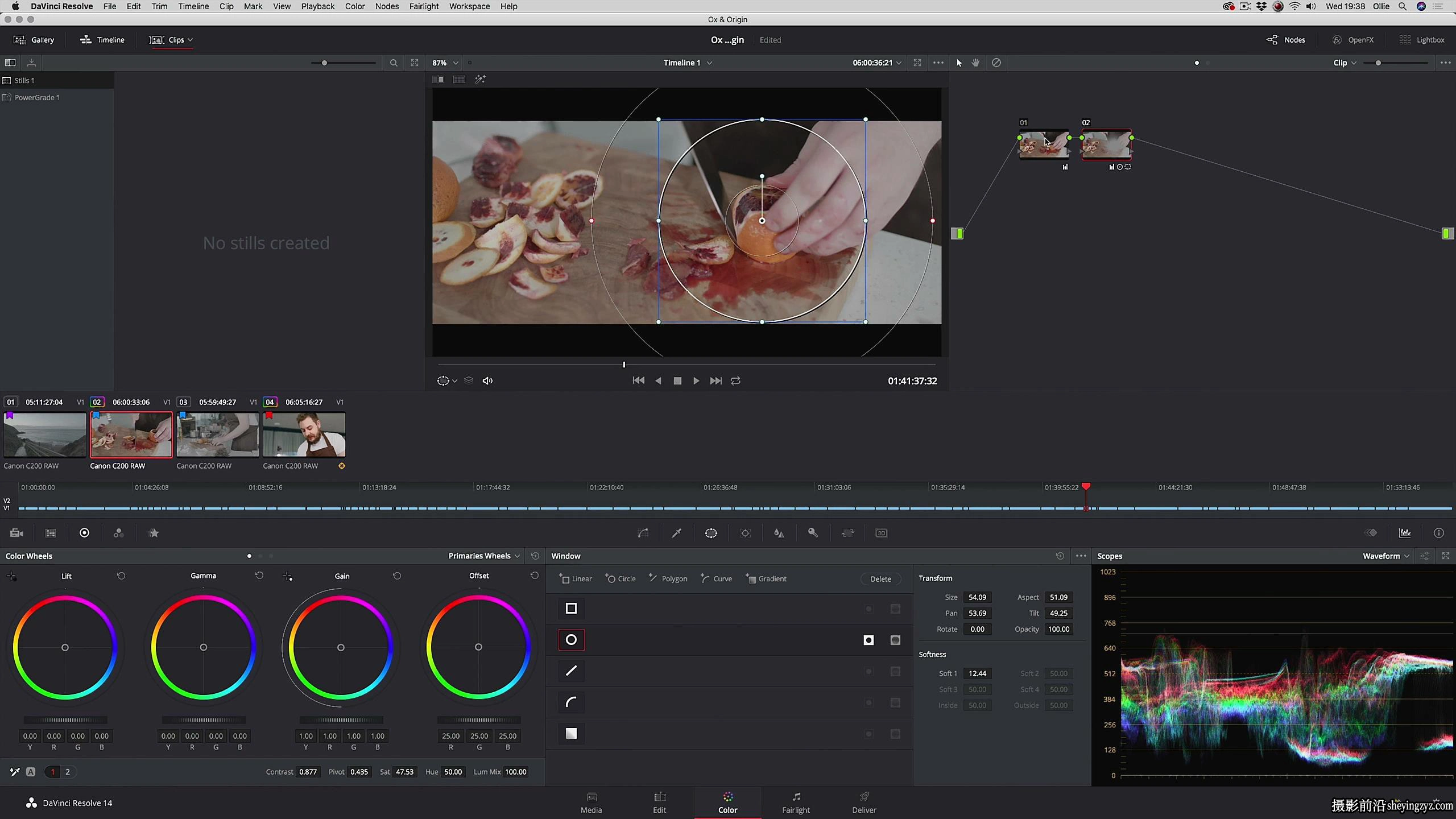 DaVinci Resolve 达芬奇初学者到电影制作人视频剪辑课程-中英字幕