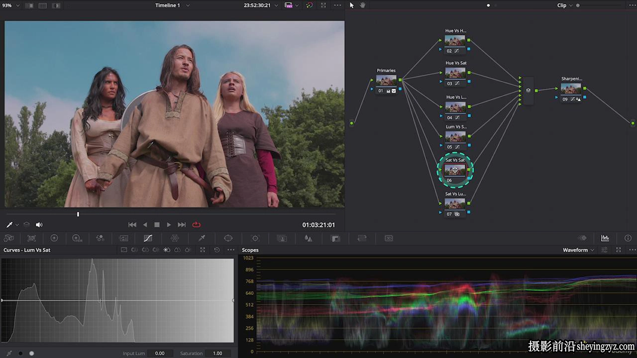 Kasia Jarco DaVinci Resolve 18.6基础调色入门教程-中英字幕