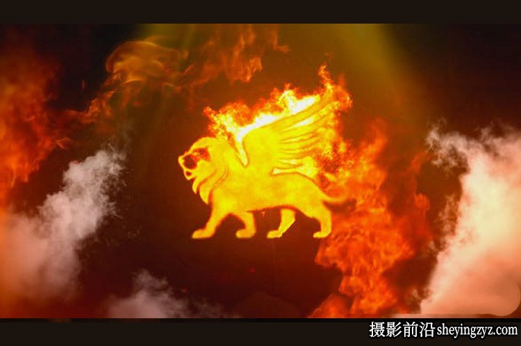 AE模板- 大气火焰Logo动画模板 Fire Logo Reveal