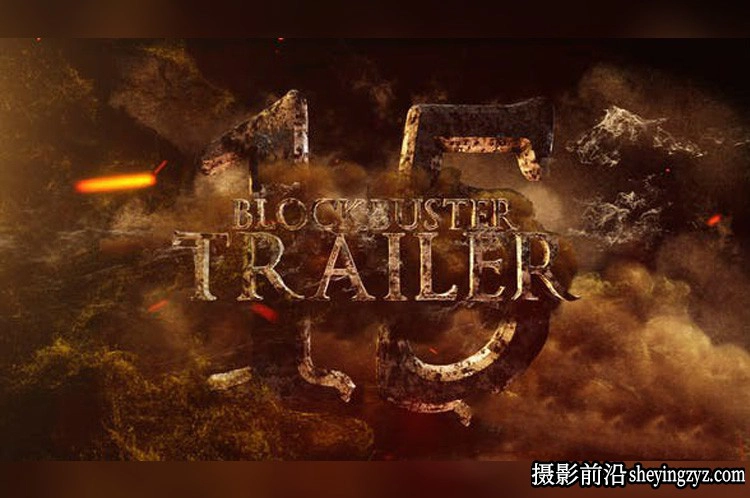 AE模板-电影宣传片头第十五套 Blockbuster Trailer 15