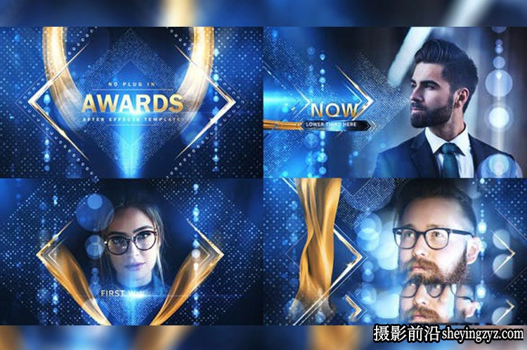AE模板-颁奖典礼介绍片头包装模板 Awards Winner
