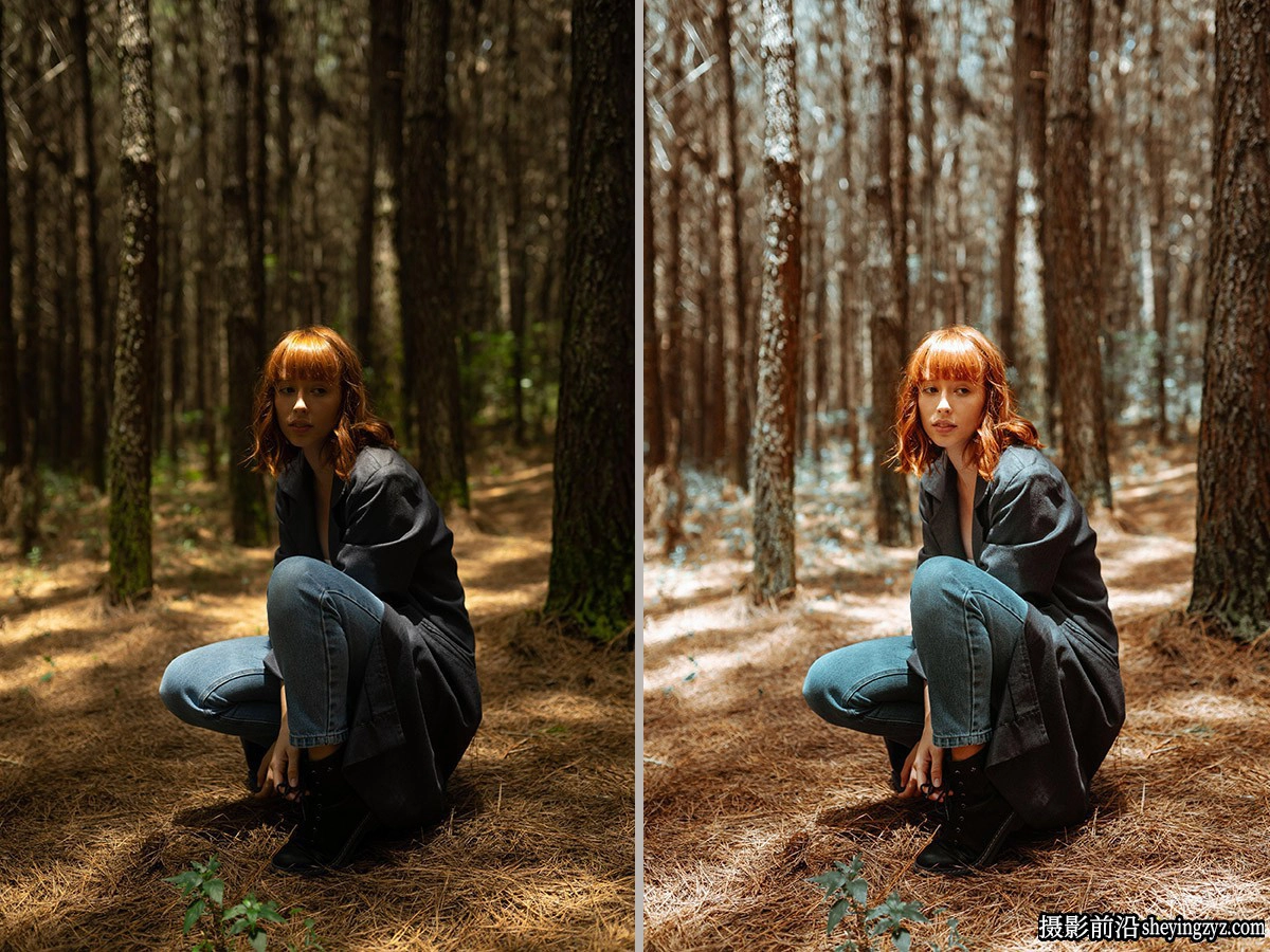情绪电影人像Lightroom预设ACR预设 Rafael Lange Ophelia Preset