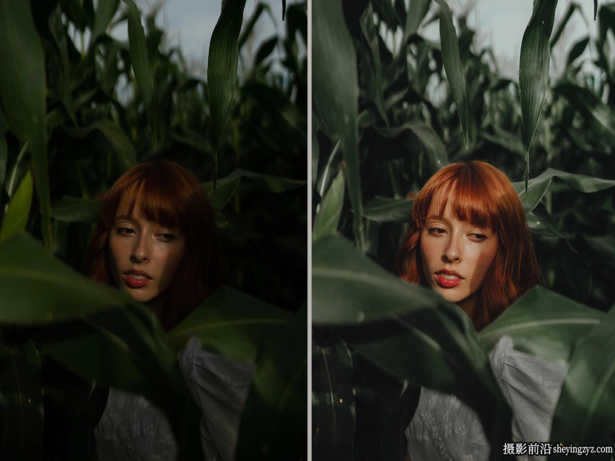 情绪电影人像Lightroom预设ACR预设 Rafael Lange Ophelia Preset