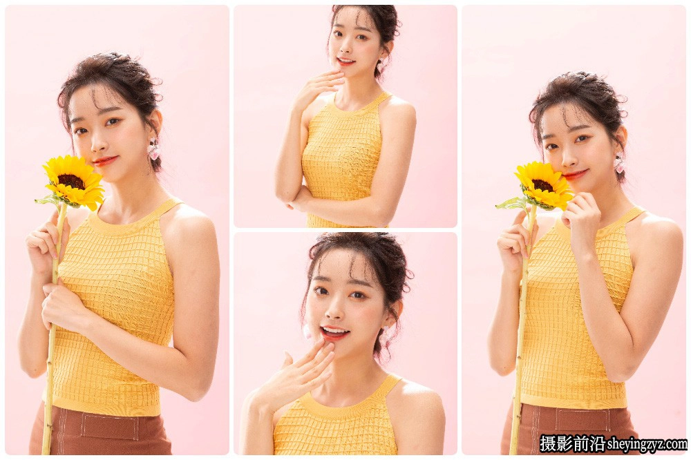 棚拍可爱美女RAW原图,人像后期修图练习RAW素材100张