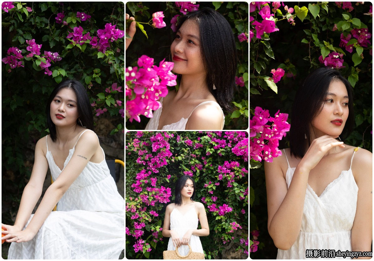 鲜花美女写真人像RAW原图,人像调色练习RAW素材48张