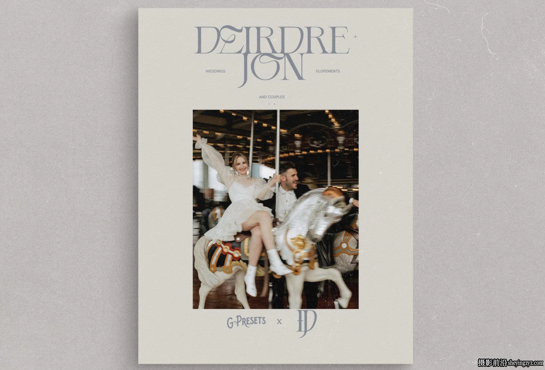 丰富的电影情绪人像LR预设 G-Presets - Deidre and Jon Presets