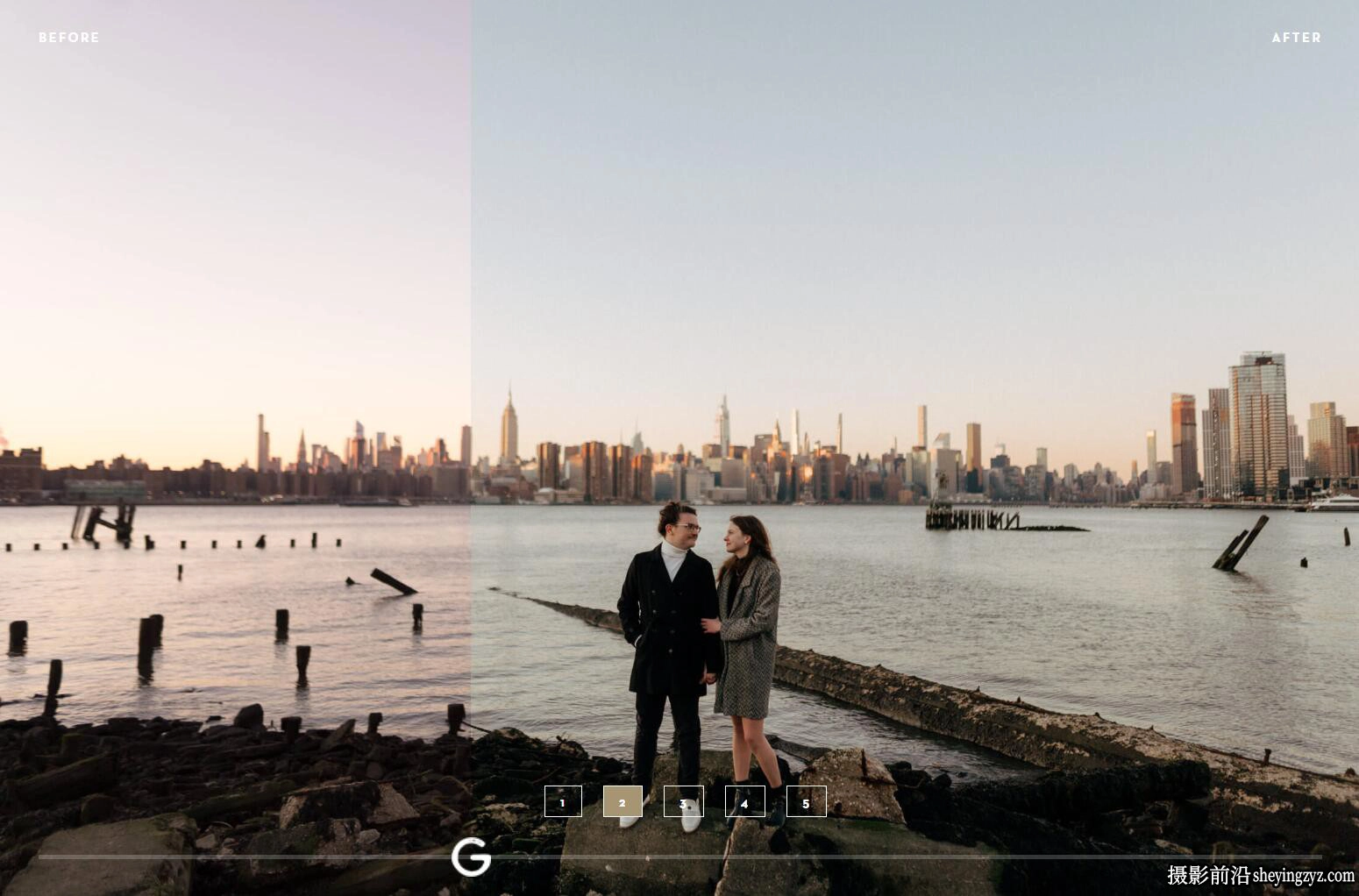 丰富的电影情绪人像LR预设 G-Presets - Deidre and Jon Presets
