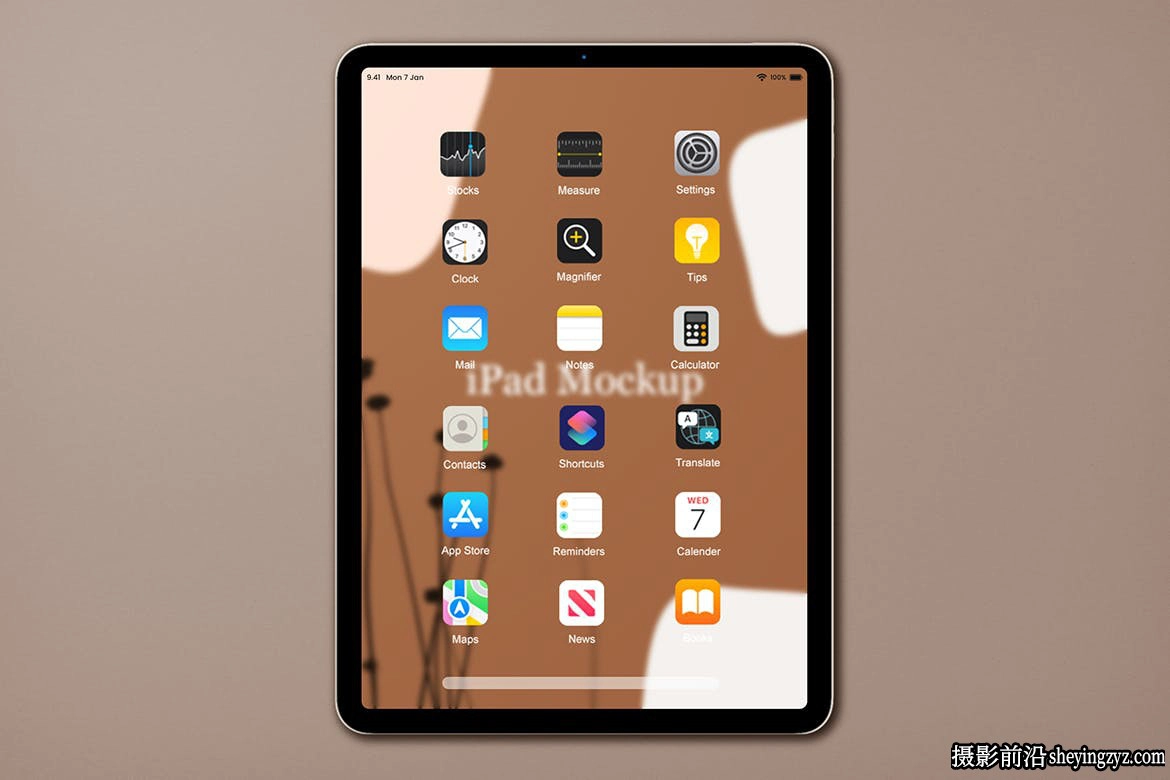 iPadAir平板实体展示样机模型
