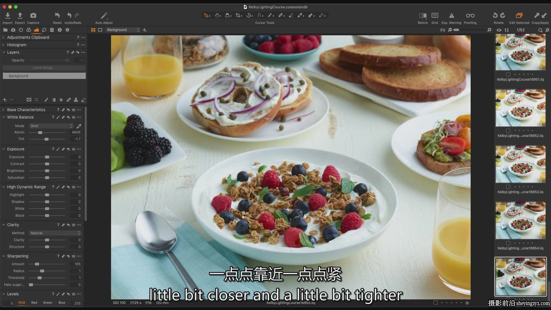 KelbyOne - AaronVan美食摄影食品摄影布光完整教程-中英字幕