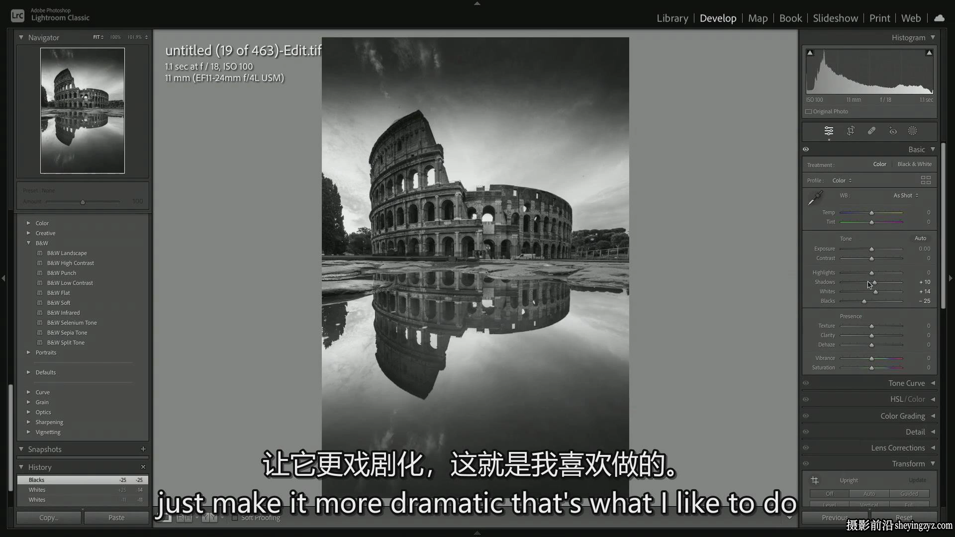 KelbyOne – Mimo Meidany掌握黑白风光艺术摄影及后期-中英字幕