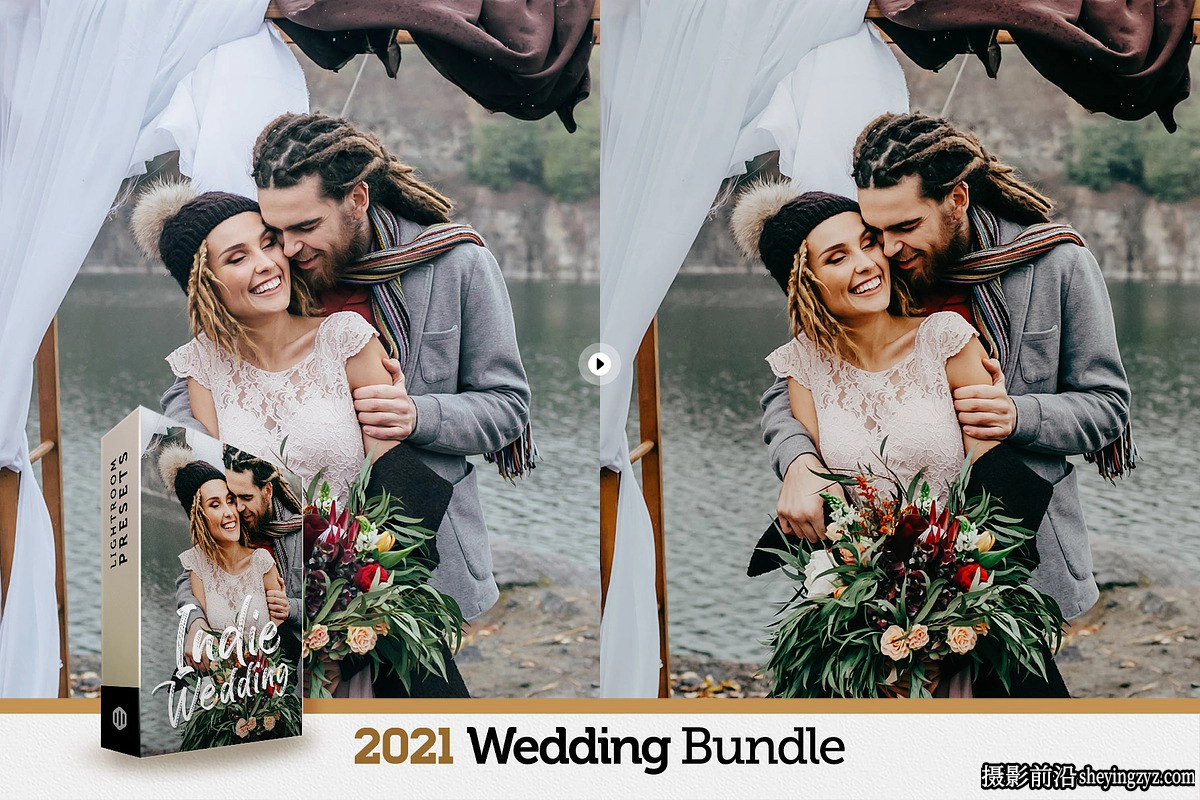 电影婚礼婚纱LR预设及手机lr预设PS动作合集200+ Wedding Presets Bundle