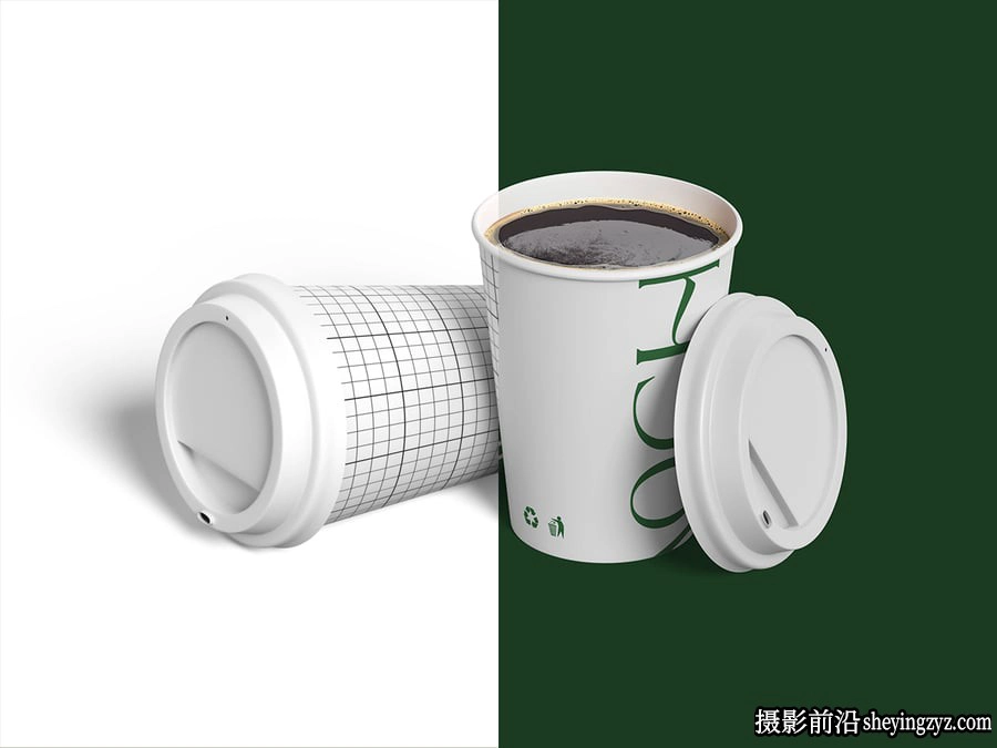 咖啡杯样机,饮料纸杯样机