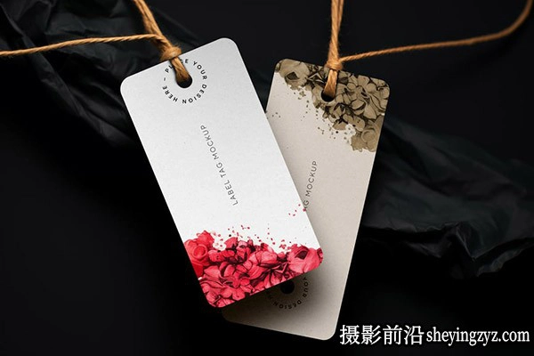 吊牌样机,标签样机吊牌标签展示样机
