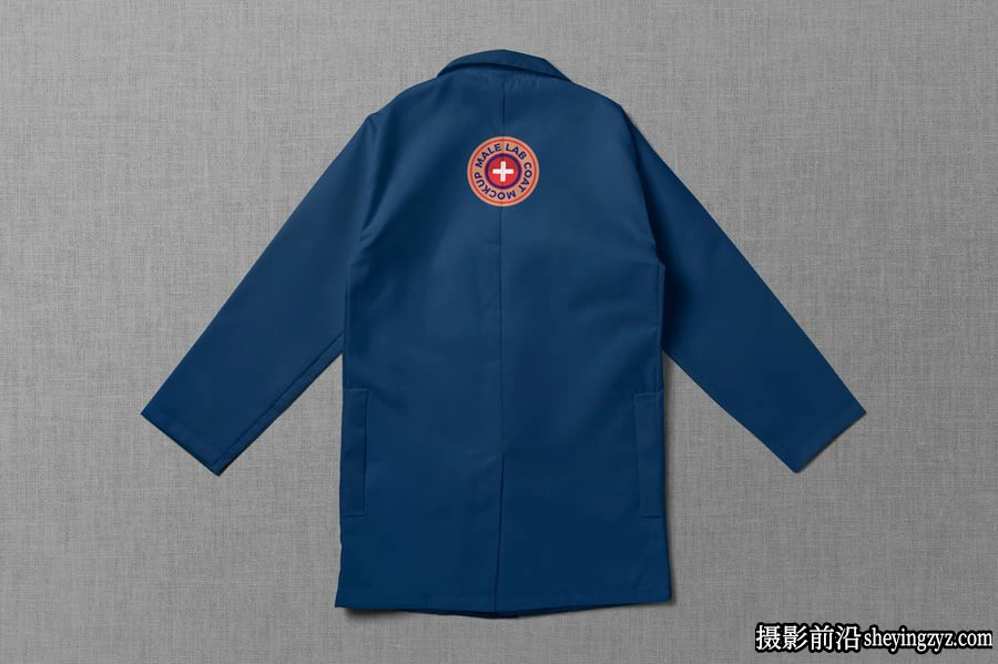 实验室外套服饰样机展示模型