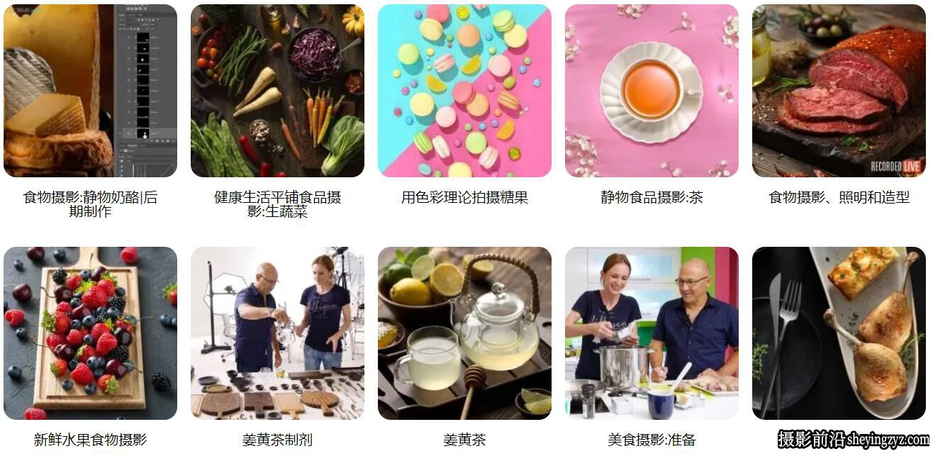 卡尔·泰勒Karl Taylor-2025美食摄影造型布光后期教程34套-中英字幕